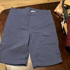 Blue capris size large